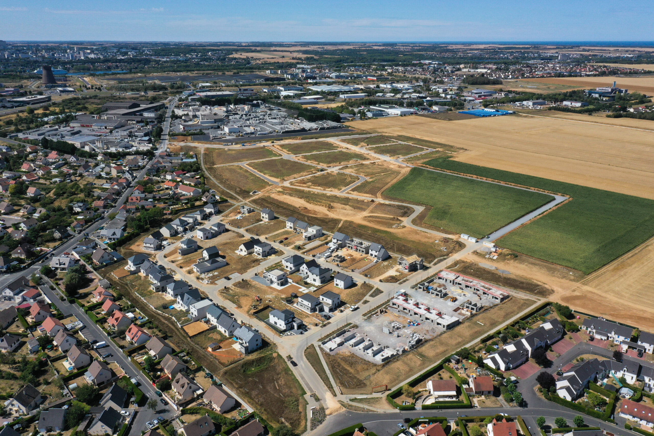 Conséquence de la baisse des stocks de terrains, certaines parcelles du Nord de Caen ont pris 20% d'augmentation en 2 ans.