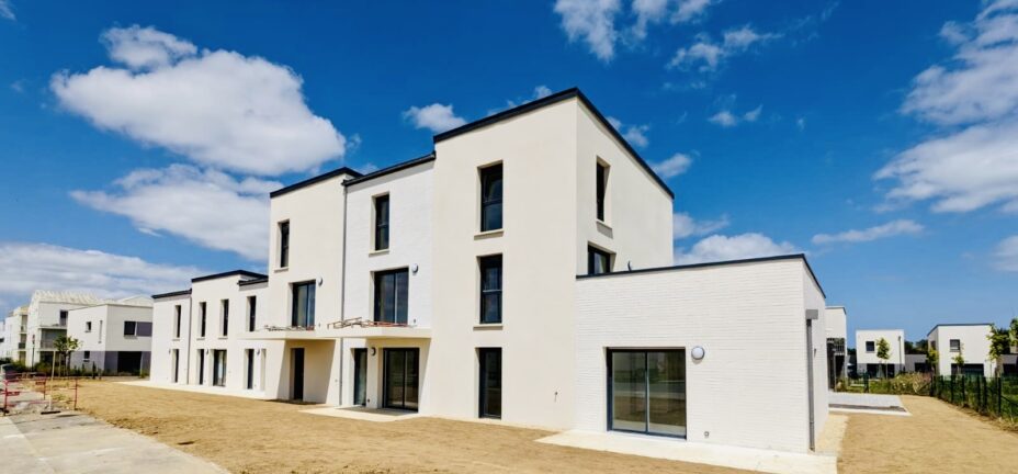 Le groupe Courteam, courtier en financement et en immobilier à Caen, a inauguré, à Bretteville-sur-Odon, la résidence qu'il a construit dans le quartier de la Maslière.