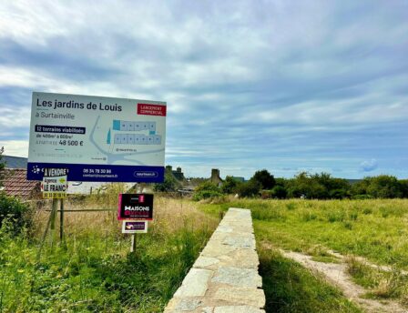 Courteam, spécialiste du courtage en financement et en immobilier à Caen, crée le programme Les Jardins de Louis à Surtainville.